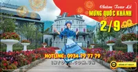 Tour du lịch Hà Nội - Tràng An - Bái Đính - Hạ Long - Yên Tử 2N1Đ Lễ 2/9/2025