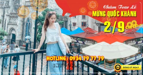 Tour du lịch Đà Nẵng Bà Nà Hills 3N2Đ Lễ 2/9/2025