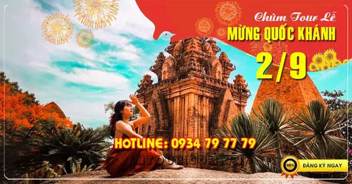 Tour du lịch Phan Thiết - Nha Trang - Đà Lạt 6N5Đ Lễ 2/9/2025