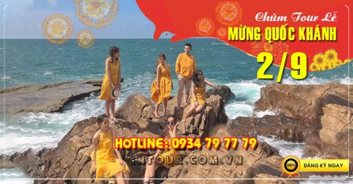 Tour du lịch Ninh Chữ - Vịnh Vĩnh Hy - Đảo Bình Hưng 2N2Đ Lễ 2/9/2025