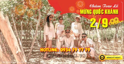 Tour du lịch Ninh Chữ - Vĩnh Hy 3N2Đ Lễ 2/9/2025