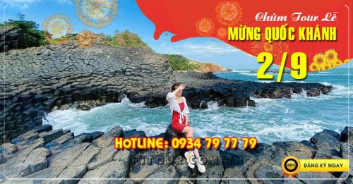 Tour du lịch Phú Yên - Điệp Sơn 3N3Đ Lễ 2/9/2025