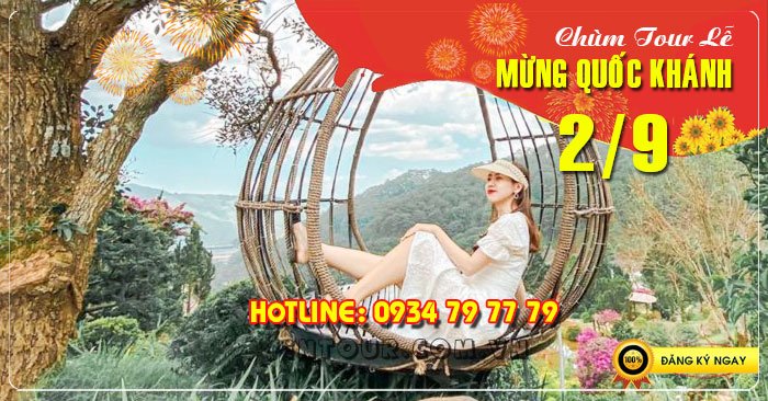 Tour du lịch Đà Lạt 3N3Đ Lễ 2/9/2025