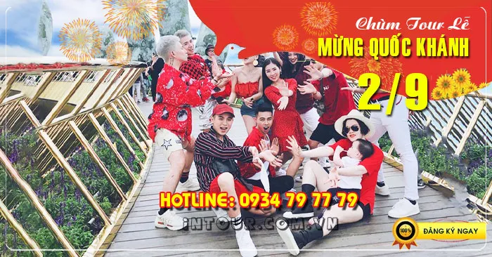 Tour du lịch Đà Nẵng Hội An Huế Phong Nha 4N3Đ Lễ 2/9/2025