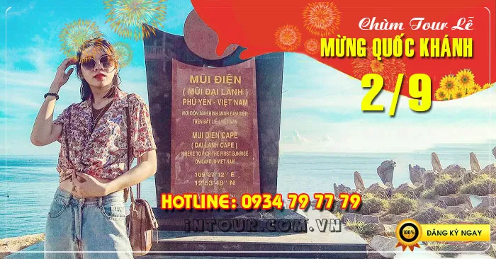 Tour du lịch Phú Yên Đảo Hòn Nưa 3N3Đ Lễ 2/9/2025